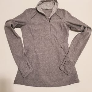 Lululemon think fast pullover Gray Size 6 Womens